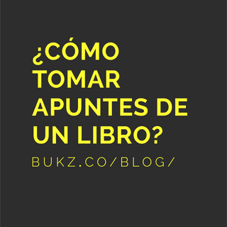 Tomar apuntes de un libro
