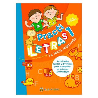 Libro Practiletras 1 - La Letra Imprenta 9789877973419