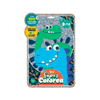Libro Súper Colorea Dino 9786313030781