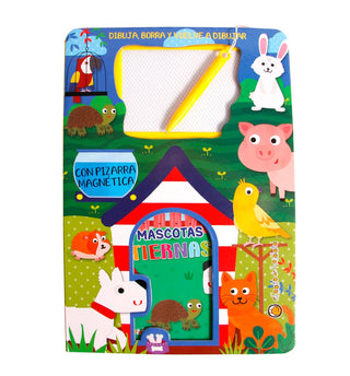 Libro Pizarras Magneticas - Mascotas Tiernas 9789877972931