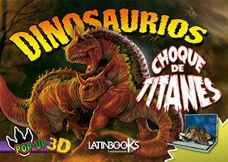 Libro Dinosaurios Pop Up 3D Choque De Titanes 9789974728080