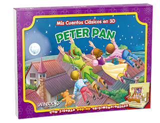 Libro Mis Cuentos Clasicos En 3D Peter Pan 9789974885929