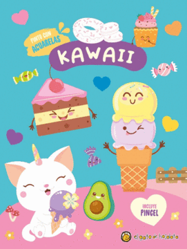 Libro Kawaii (Pinto Acuarelas) 9789878208824