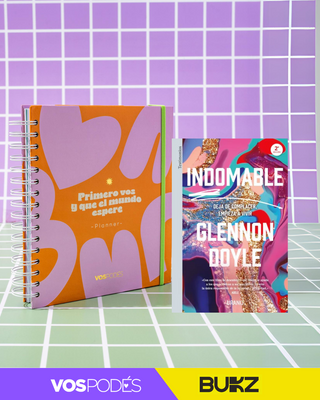 Kit de lanzamiento Planner Primero Vos Y Que El Mundo Espere + Indomable