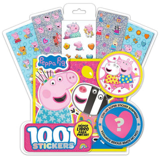 Libro Peppa Pig Disney - 1001 Stickers 9789878049717