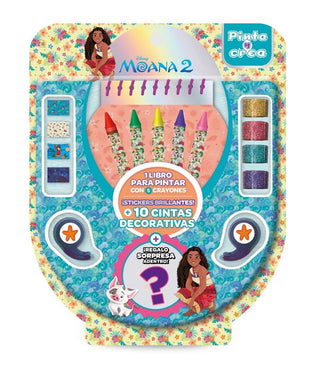 Libro Moana 2 - Pinta Y Crea 9786313032853