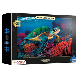 Libro Rompecabezas 1000 Piezas Tortuga Marina  7708061264357