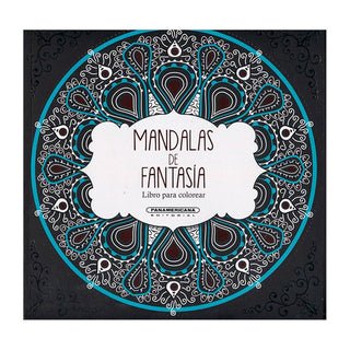 Mandalas De Fantasia: Libro Para Colorear