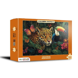 Libro Rompecabezas 1000 Piezas Amazonas Rainforest  7709905116696