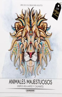 Libro Libro De Colorear Para Adultos - Animales Majestuosos 9789587961447