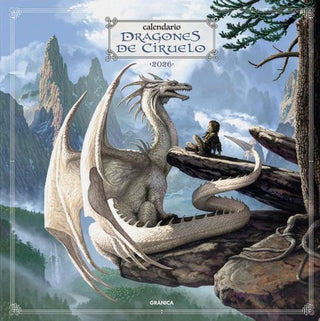 Libro Calendario Dragones De Ciruelo Pared 2026  9786316693341
