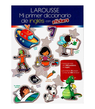 Mi Primer Diccionario De Ingles Con Stikers