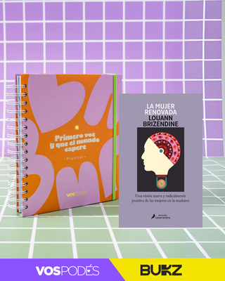 Kit de lanzamiento Planner Primero Vos Y Que El Mundo Espere + La Mujer Renovada