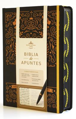 Libro Biblia Apuntes Rvr60 Negro 9798890982230