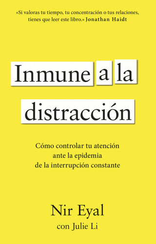 Libro Inmune A La Distracción 9786287596696