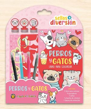 Libro Sellos Y Diversiones Perros Y Gatos 9789878201054