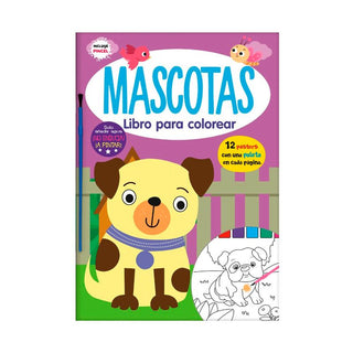 Mascotas Libro para Colorear