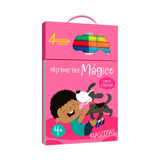 Libro Mi Primer Bloc Mágico Mascotas                     9789962182054