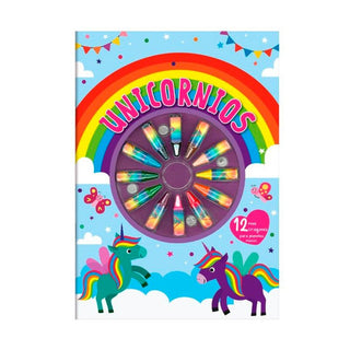 Libro Libros Para Colorear Crayolas Unicornios           9789962182597