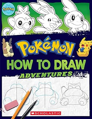 Libro How To Draw Adventures (Pokemon) 9781338846041
