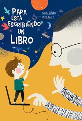 Papá está escribiendo un libro