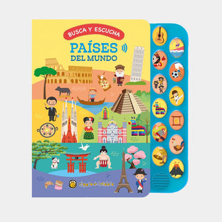 Libro Busca Y Escucha: Paises Del Mundo 9789878206516