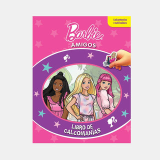 Libro Barbie: Amigos - Libro De Calcomanías 9782764379394