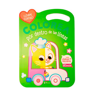 Libro Gato: Colorea Por Dentro De Las Líneas 9786287667938