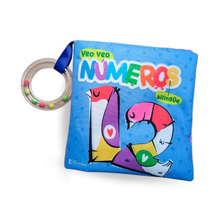 Libro Veo Veo Números Bilingüe - Libro De Tela 9786287735156