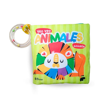 Libro Veo Veo Animales Bilingüe - Libro De Tela 9786287735187