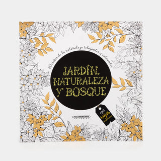 Libro Jardín, Naturaleza Y Bosque: Diseños De La Naturaleza Relajantes Y Calmantes 9789587961324