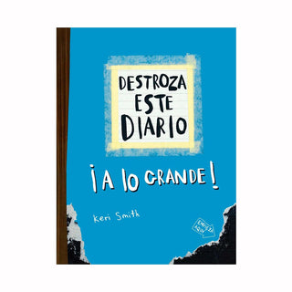 Libro Destroza Este Diario A Lo Grande - Azul Flúor 9786287596665