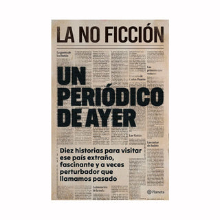 Libro Un Periódico De Ayer 9786287827783