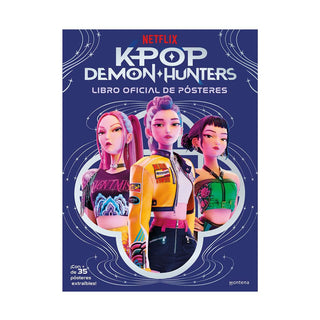 Libro Kpop Demon Hunters: Libro Oficial De Pósteres 9786287688797