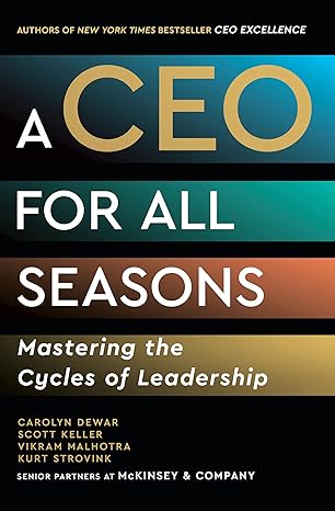 Libro Ceo For All Seasons 9781668212578