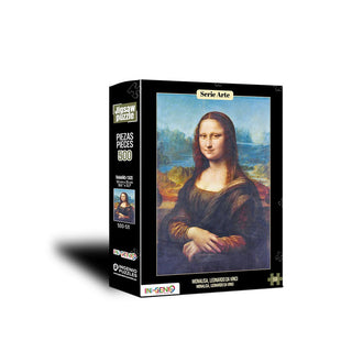 Libro Rompecabezas 500 Piezas La Monalisa 7708934205609