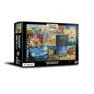 Libro Rompecabezas 1000 piezas Colección Vincent Van Gogh 7709531003346
