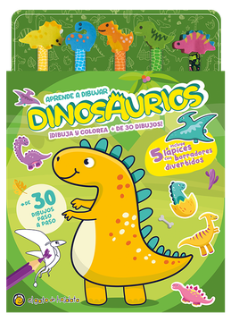 Libro Lapices Y Gomitas: Dinosaurios 9789877979282