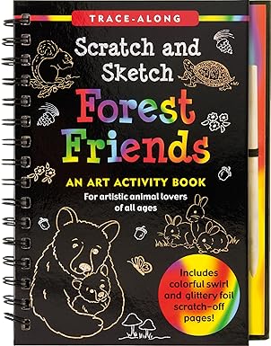 Libro Scratch & Sketch Forest Friends 9781441330802