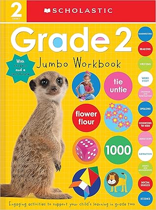 Libro Second Grade Jumbo Workbook: Scholastic Early Learners 9781339010069