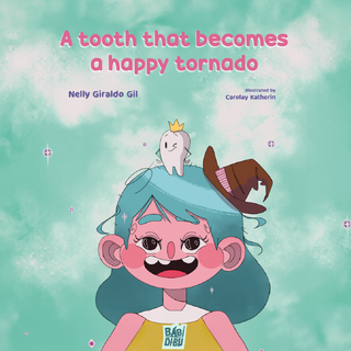A tooth that becomes a happy tornado