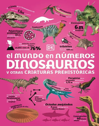 Libro Mundo En Números, El Dinosaurios Y Otras Criaturas Prehistoricas 9780241775936