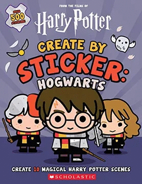 Libro Harry Potter: Create By Sticker: Hogwarts 9781338597554