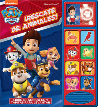 Libro Rescate De Animales. Levanta Y Escucha Patrulla Ca 9781503769229