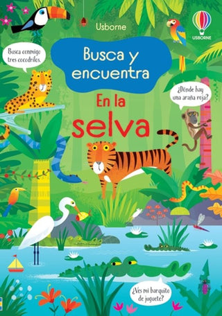 Libro En La Selva Busca Y Encuentra 9781801316088