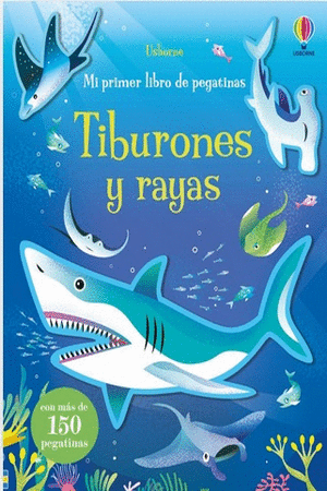 Libro Tiburones Y Rayas Mi Primer Libro Pegatinas 9781805077176