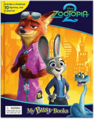 Libro Disney Zootopia 2 My Busy Books 9782764371978