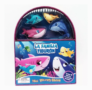 Libro Mini Divertilibros Familia Tiburón 9782764379226