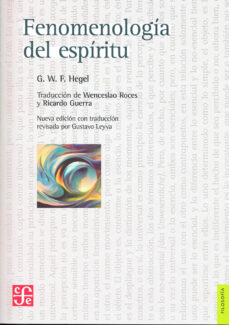 Libro Fenomenologia Del Espiritu  9786071642851