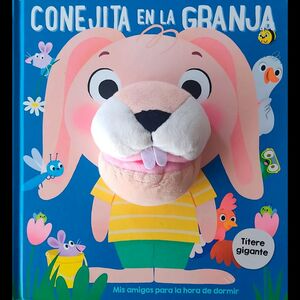 Conejita En La Granja Libro Titere